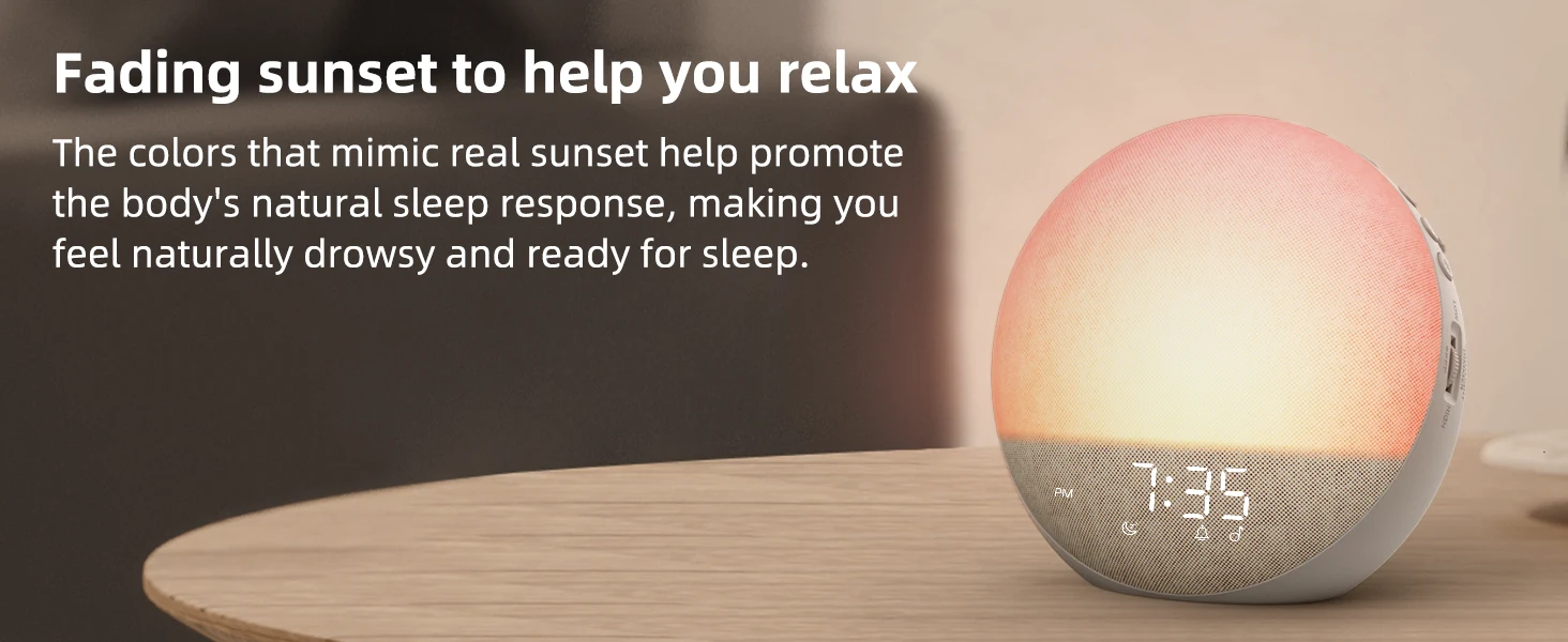 Odokee H03 Putty showing its red-orange fading sunset routine